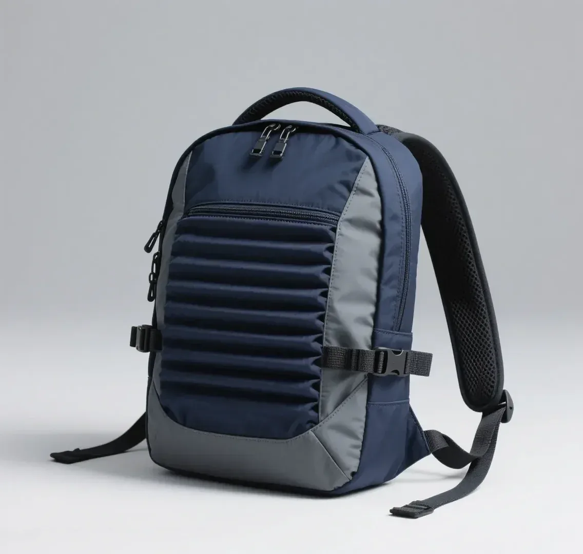 Leather bag influencer seeding strategy with product display and packaging