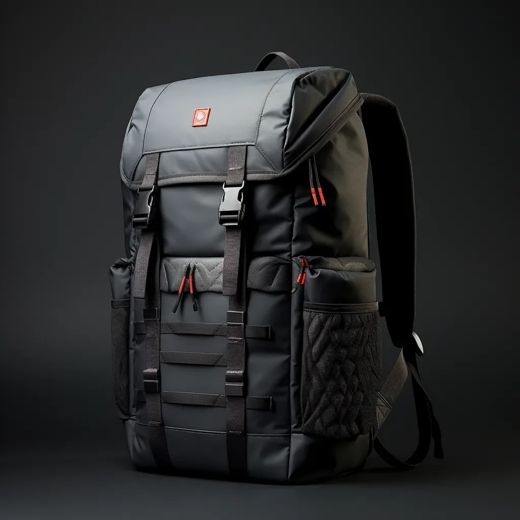 Bespoke bags for sports brands: technical textile and leather combination for outdoor durability